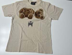 Rebel Mind Sand Teddy Bear Graphic Streetwear T-Shirt